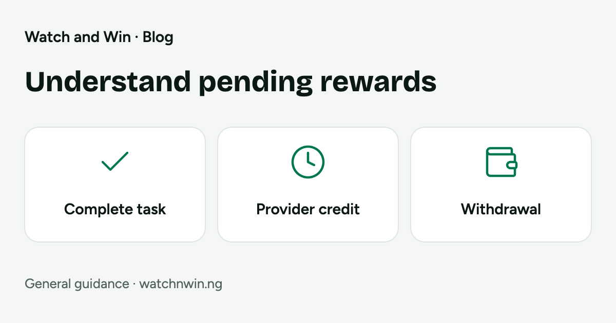 Three separate reward stages: completing a task, provider credit and withdrawal.